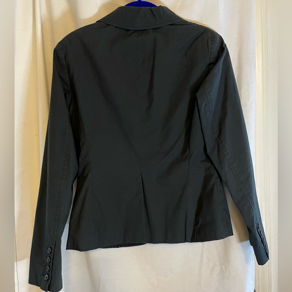 New York & Company Black Blazer w/ One Button and 2 Size Pockets Size 6 - Picture 8 of 11
